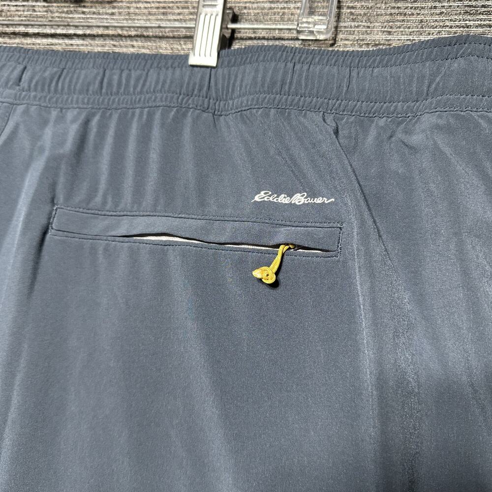 Eddie Bauer Shorts Men's Size 2XL Blue Workout Running Gym Athletic Fitness - Picture 9 of 13